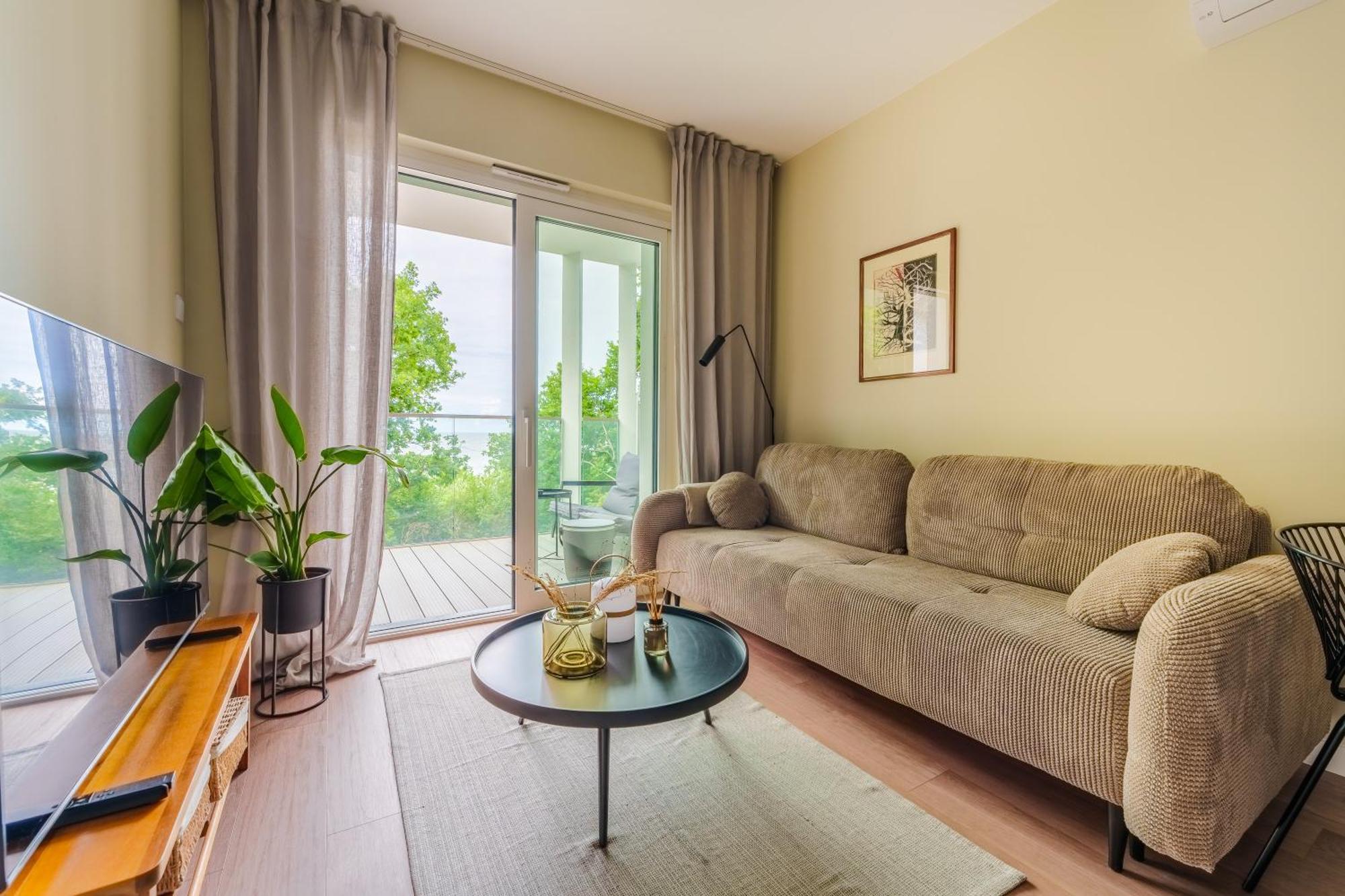 Apartament Z Widokiem Na Morze 120 By Perlowa Przystan Rent Sianożęty Zewnętrze zdjęcie